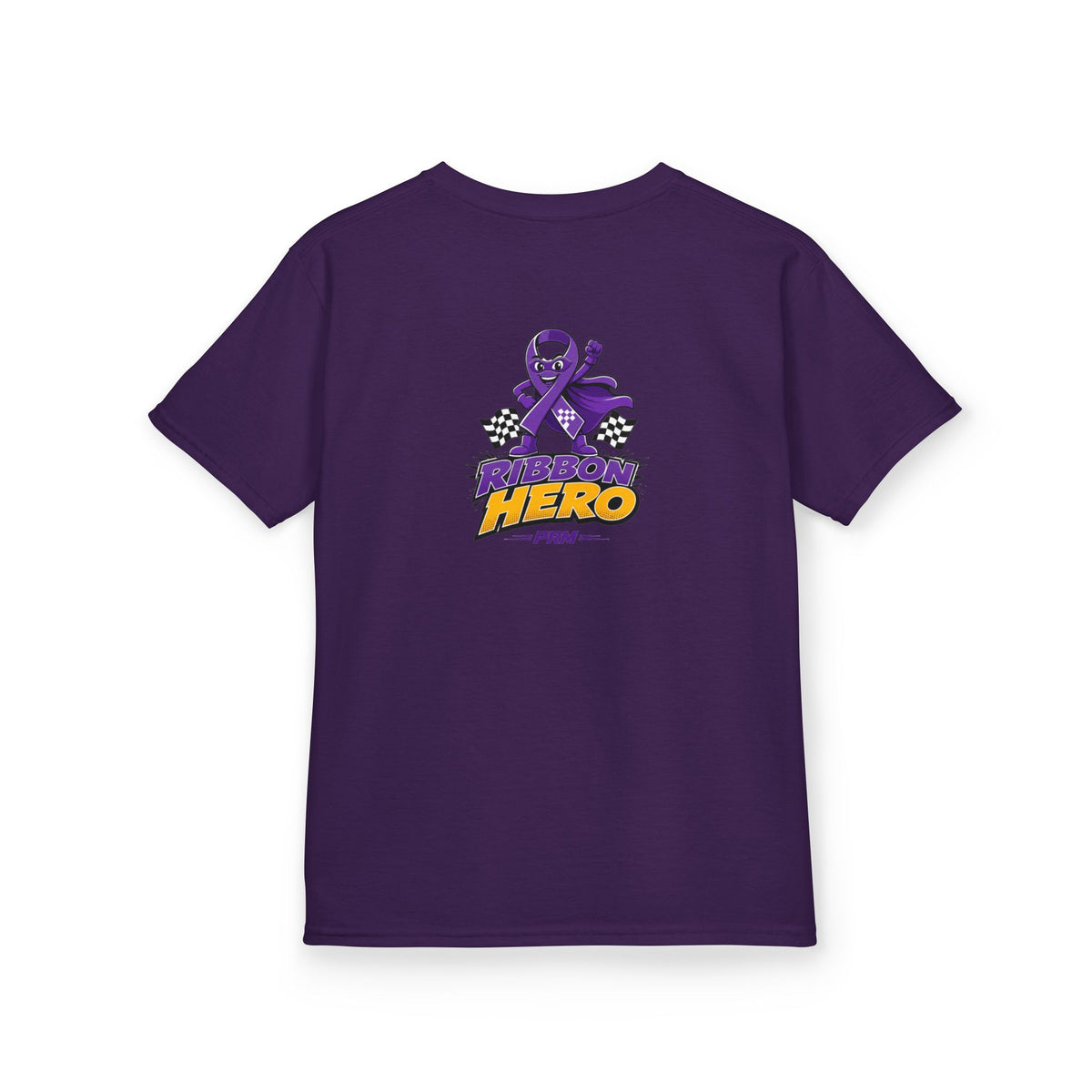 Purple Awareness Ribbon Hero Kids Tee