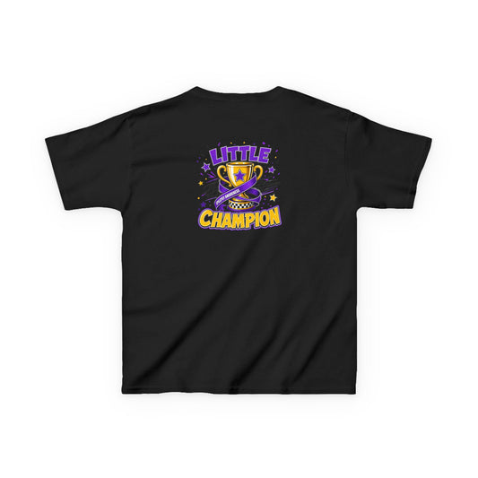 Purple Awareness Ribbon Kids Tee Little Champion