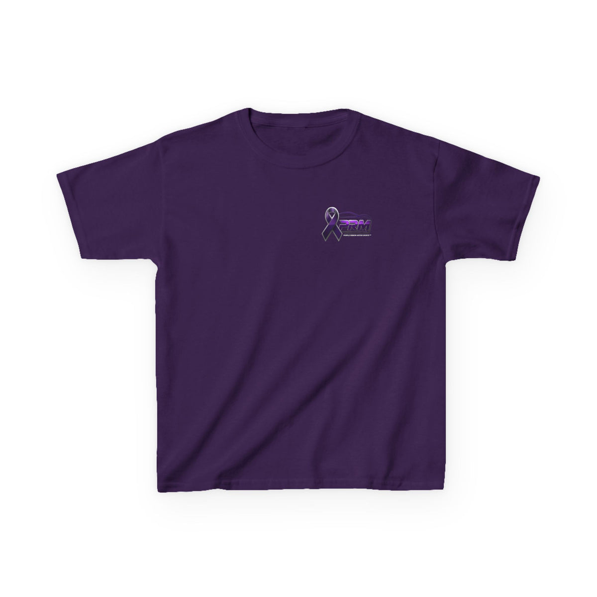 Purple Awareness Ribbon Kids Tee Little Champion