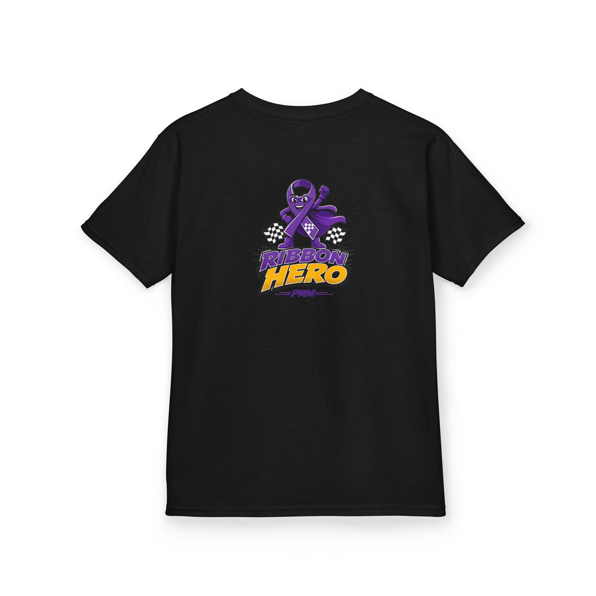 Purple Awareness Ribbon Hero Kids Tee
