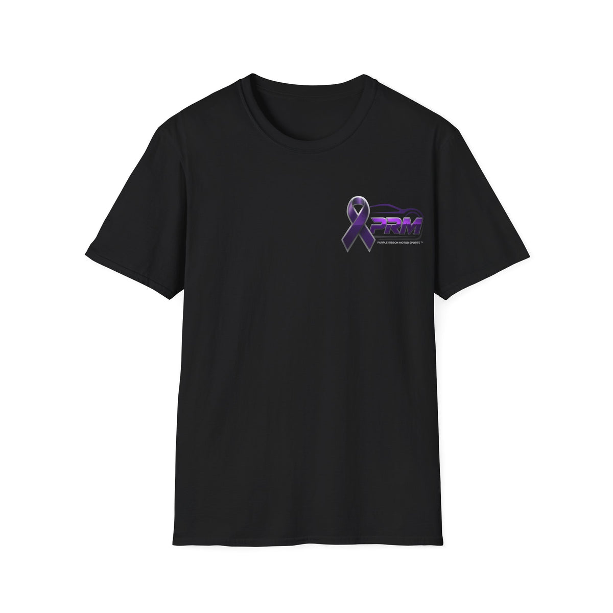Pit Crew with Purple Awareness Ribbon Tee