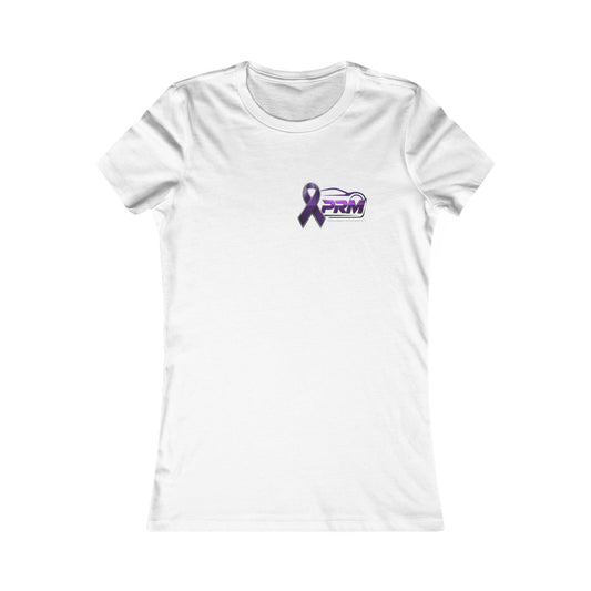 Women’s Awareness Heart Ribbon Tee