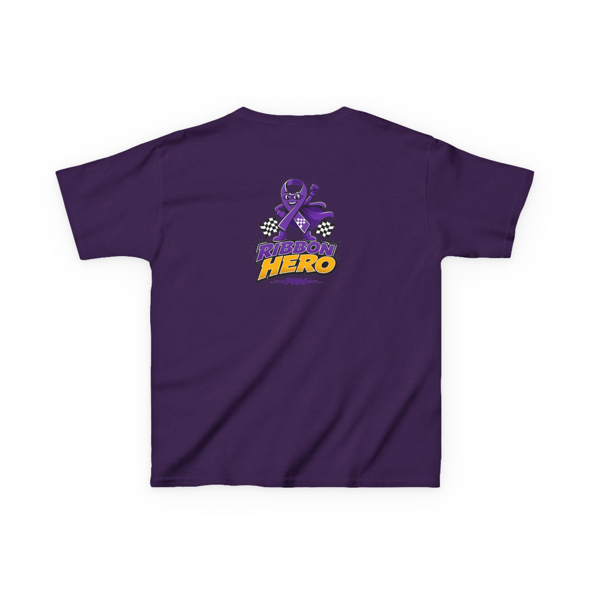 Purple Awareness Ribbon Hero Kids Tee