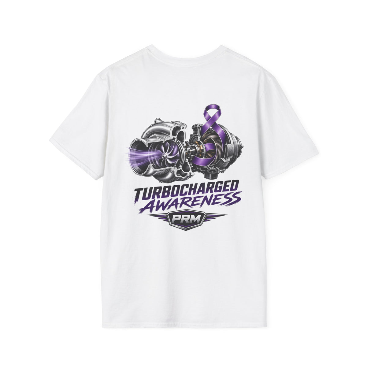 Purple Ribbon Turbo Engine Tee