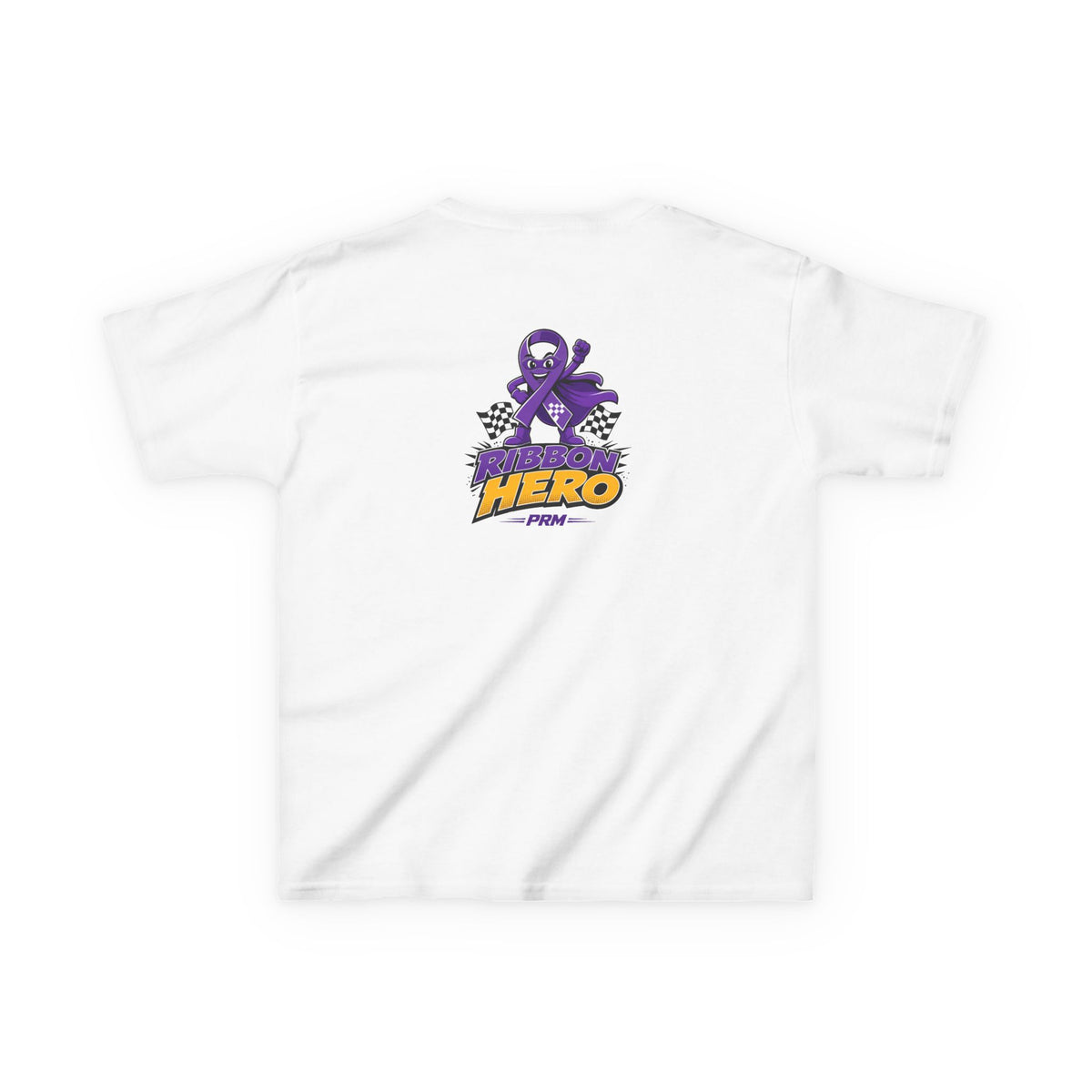 Purple Awareness Ribbon Hero Kids Tee