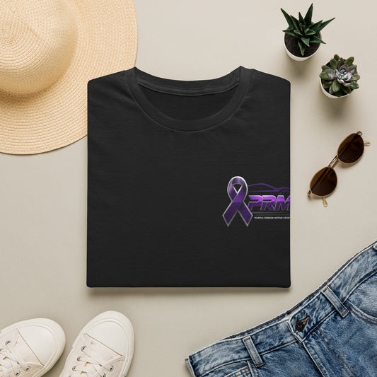 Engine V8 Tee with Purple Awareness Ribbon