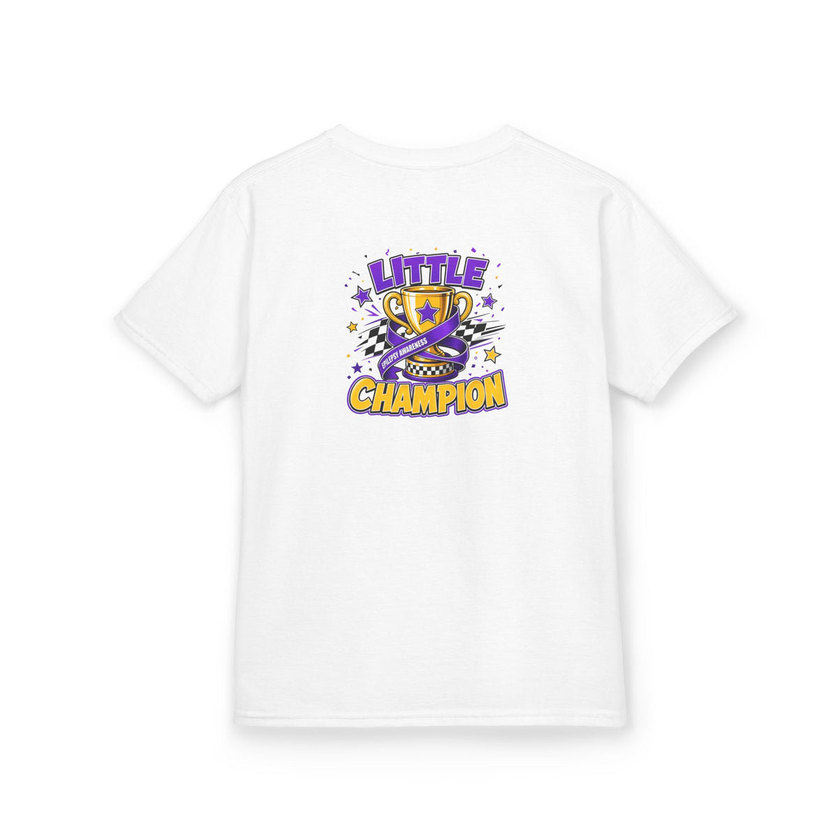 Purple Awareness Ribbon Kids Tee Little Champion