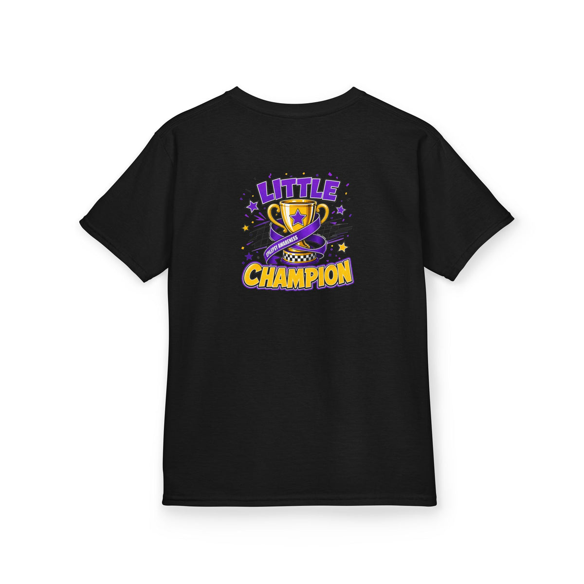 Purple Awareness Ribbon Kids Tee Little Champion