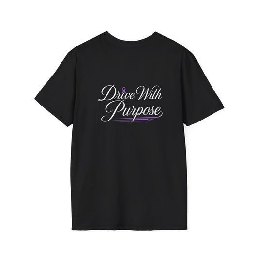 Epilepsy Awareness Ribbon tee Drive With A Purpose
