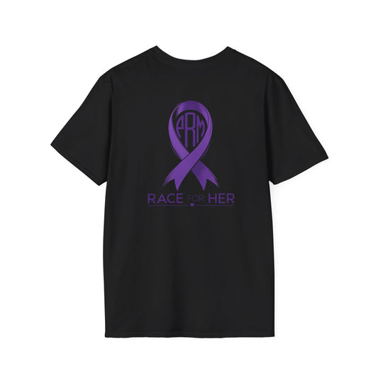 Purple Awareness Ribbon Race Together