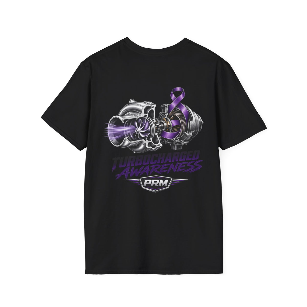 Purple Ribbon Turbo Engine Tee